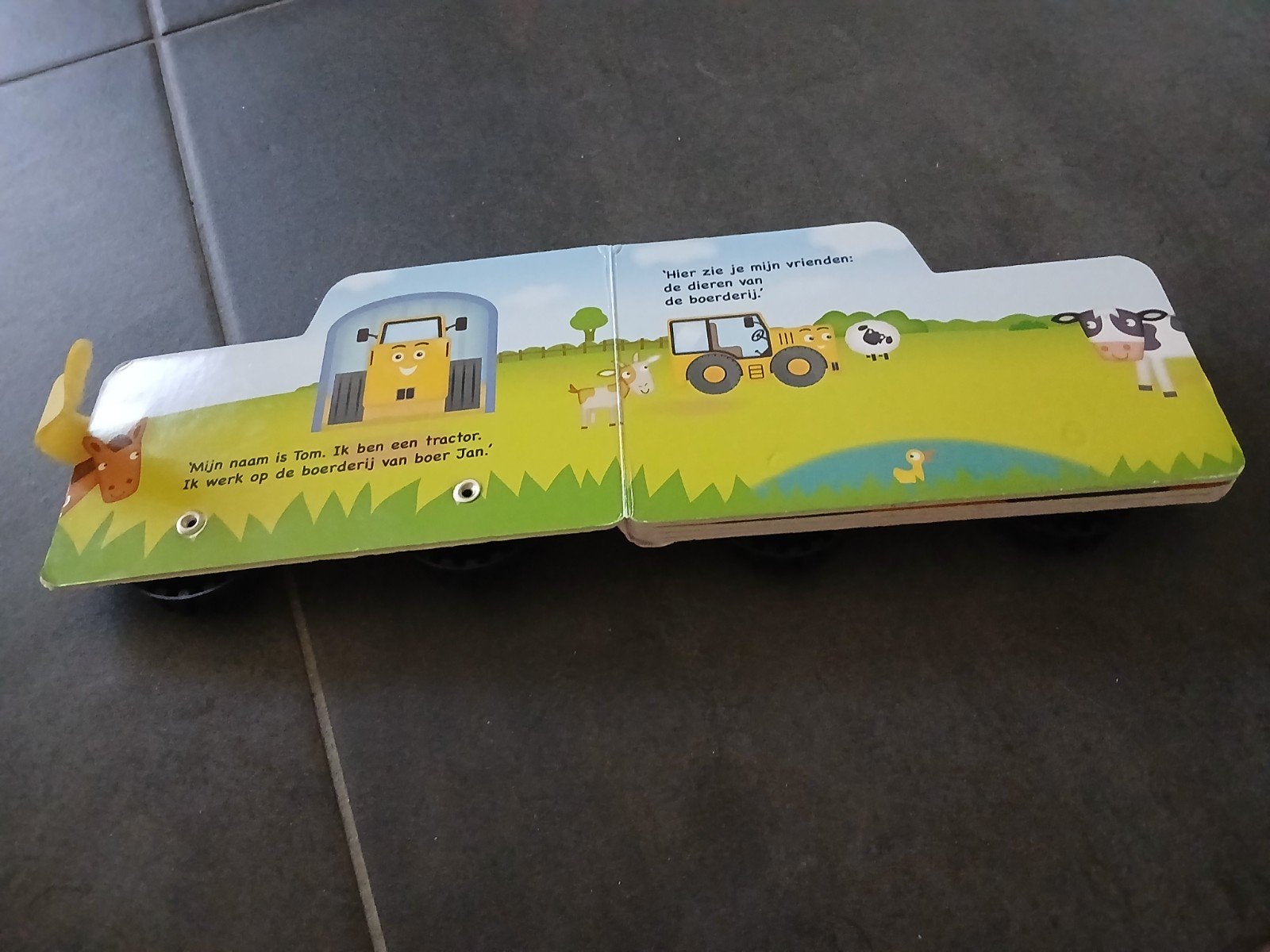 Tractor tom boekje, Boeken, Ophalen