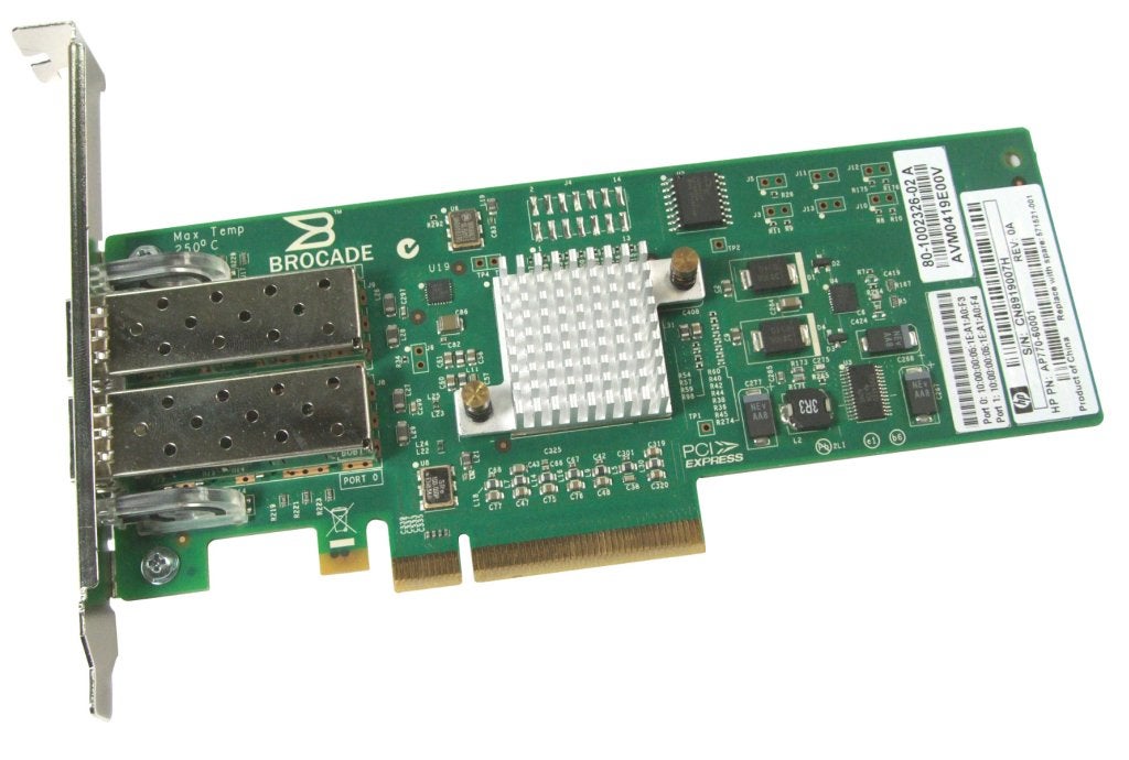 HP / Brocade 825 Dual port 8Gb Fibre Channel HBA Full, Computers en Software, Netwerkkaarten