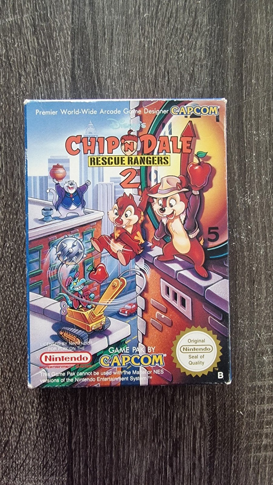 chip 'n dale rescue rangers 2 scn nes cib, Ophalen of Verzenden, Zo goed als nieuw