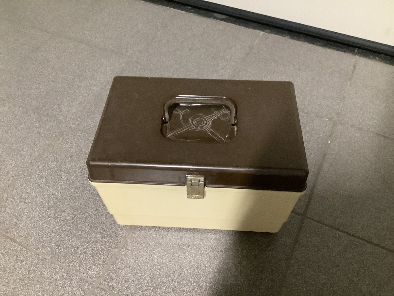 Retro naai koffer, Ophalen, Gebruikt, Accessoires, Overige merken