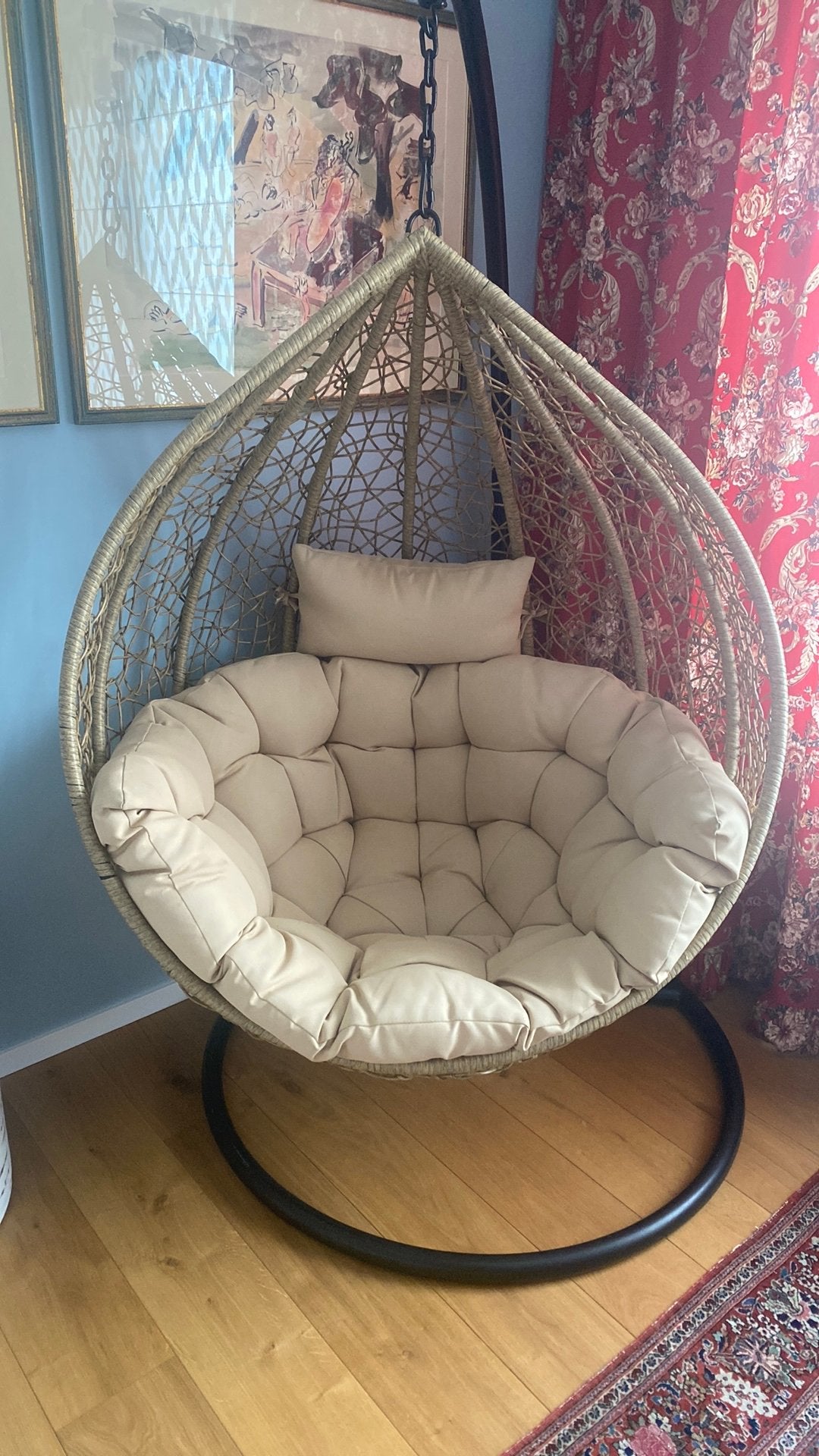 Fauteuil suspendu, Enlèvement, Neuf