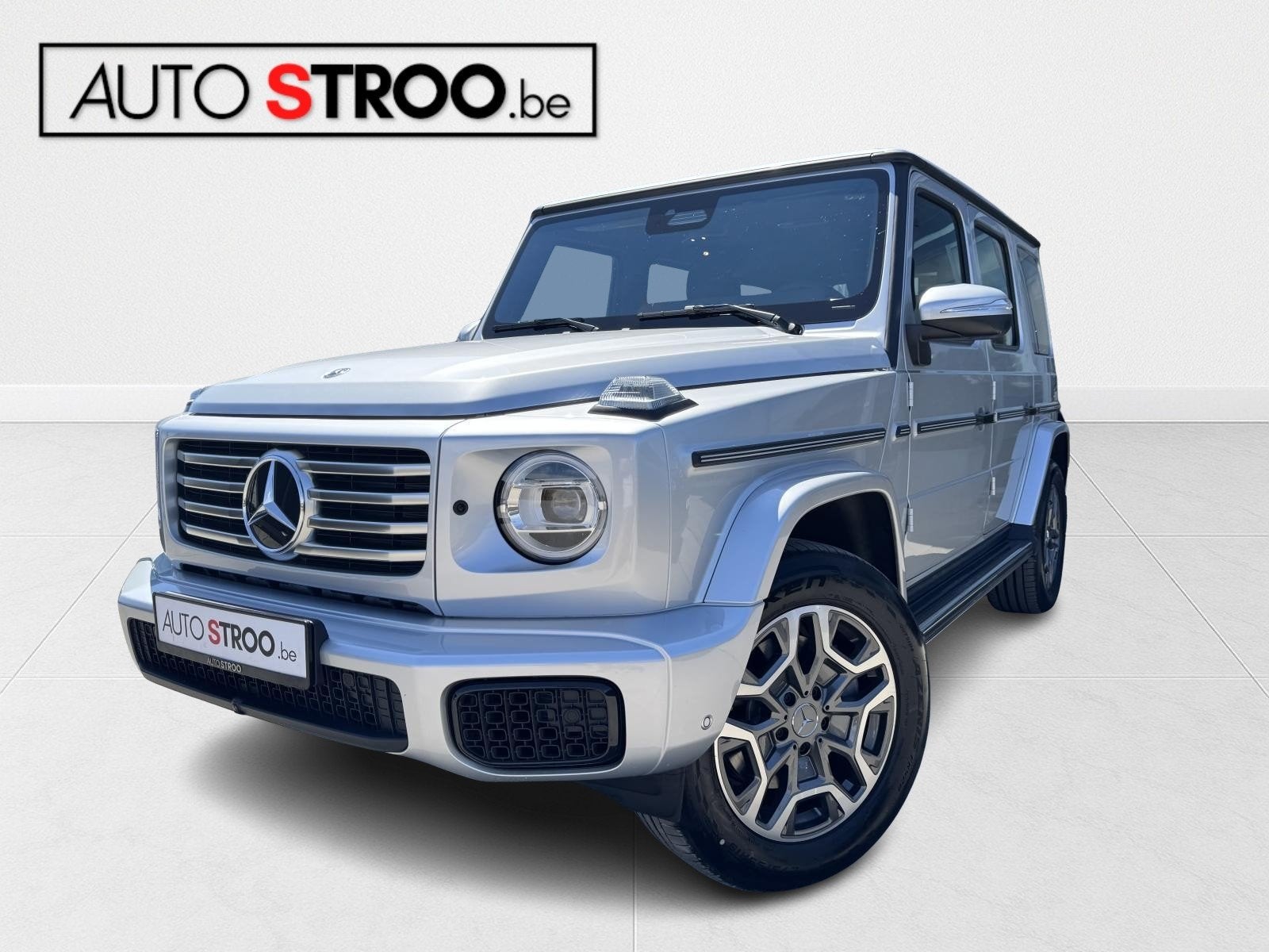Mercedes-Benz G-Klasse d Aut. Exclusive | Opendak | 360 cam, Autos, Mercedes-Benz, Argent ou Gris, Achat, Entreprise, 271 kW