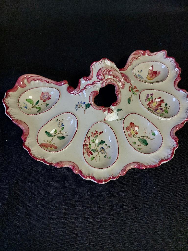 ANCIEN OEUFRIER  FAIENCE LONGCHAMP, Enlèvement ou Envoi