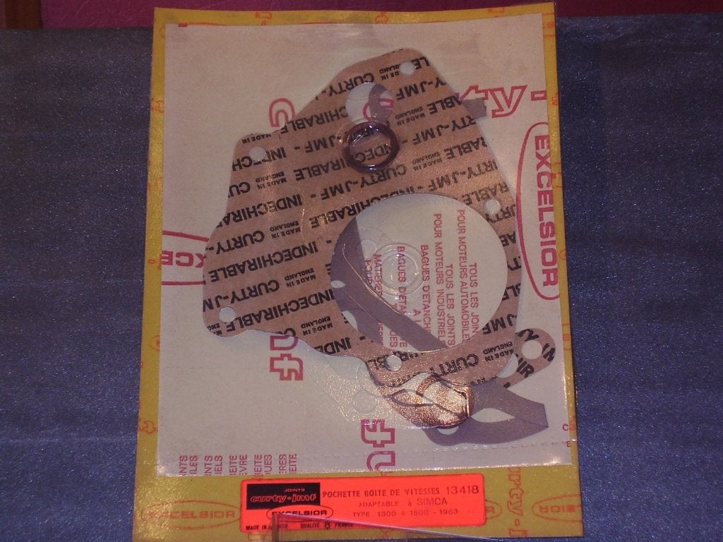 Een set versnellingsbakafdichtingen voor SIMCA, Ophalen of Verzenden, Oldtimer onderdelen