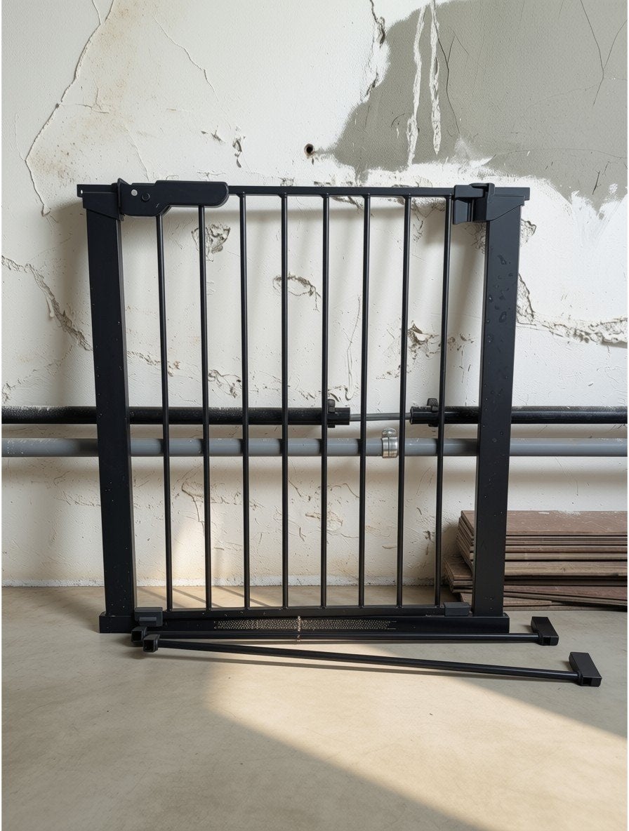 Babydan Premier traphekje 86 - 93,3 cm, Ophalen, Gebruikt, Aluminium, Klemhekje