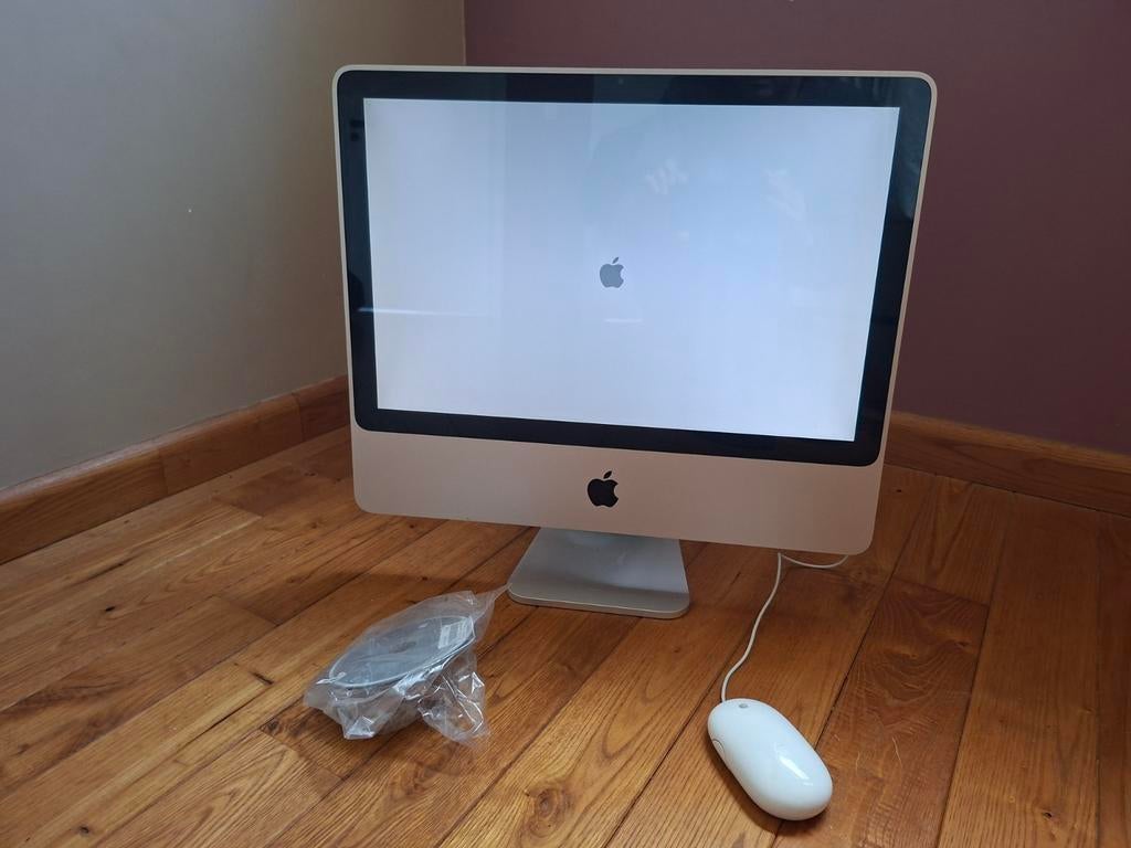 iMac 20" Core 2 duo 2.4 GHz Intel 2 Go Ram 250 Go HDD DVD-RW, IMac, HDD