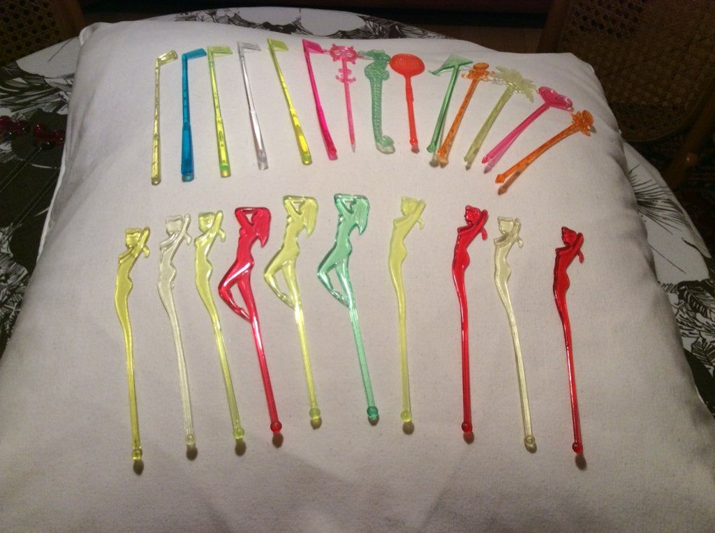 24 Cocktailroerstokjes, Ophalen, Nieuw