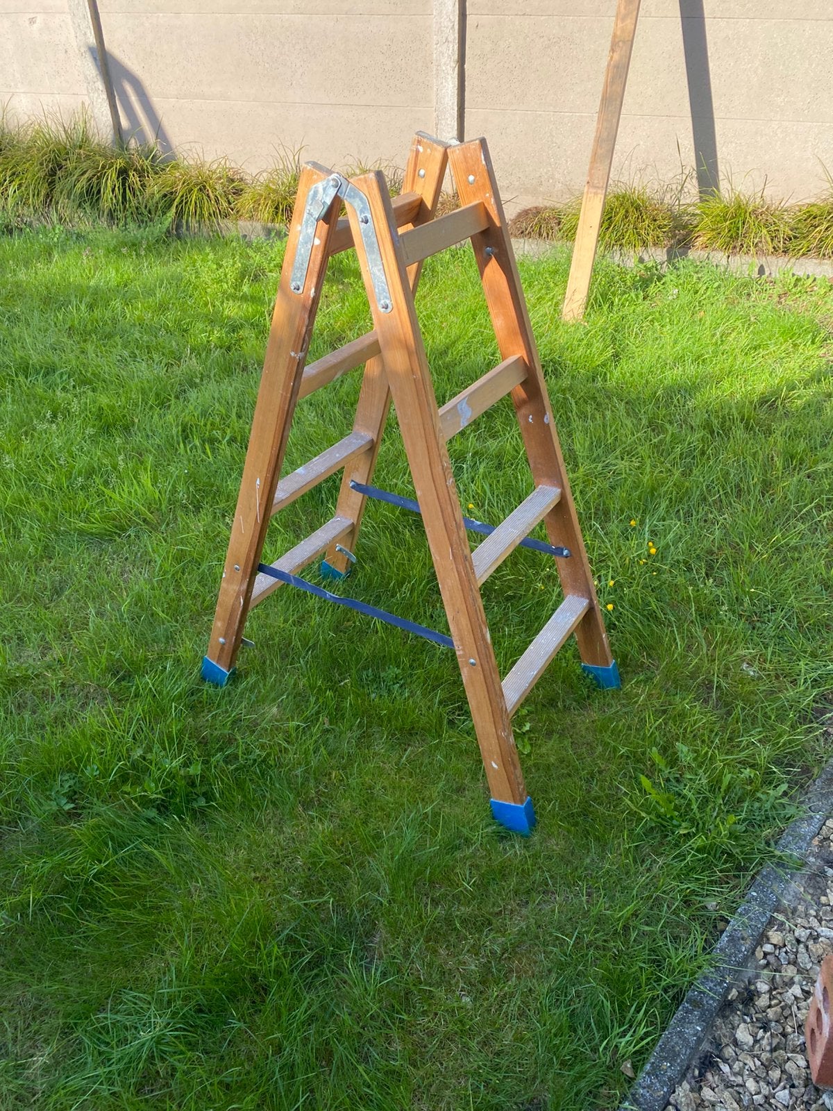 Houten trapladders (schilders), Doe-het-zelf en Bouw, Ladders en Trappen, Ophalen, Gebruikt