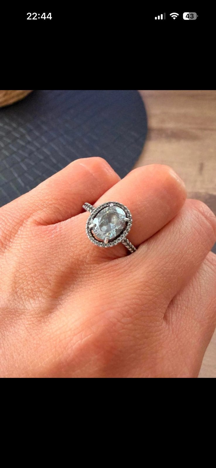 Pandora Halo-ring, Ophalen, Zo goed als nieuw