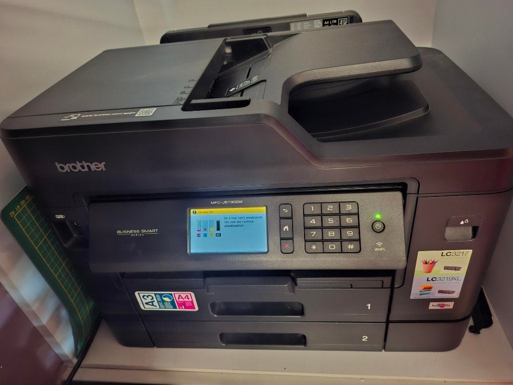Brother MFC-J5730DW All-in-One Printer – Werkt Perfect, Computers en Software, Printers, Gebruikt, Inkjetprinter, All-in-one, Ophalen of Verzenden