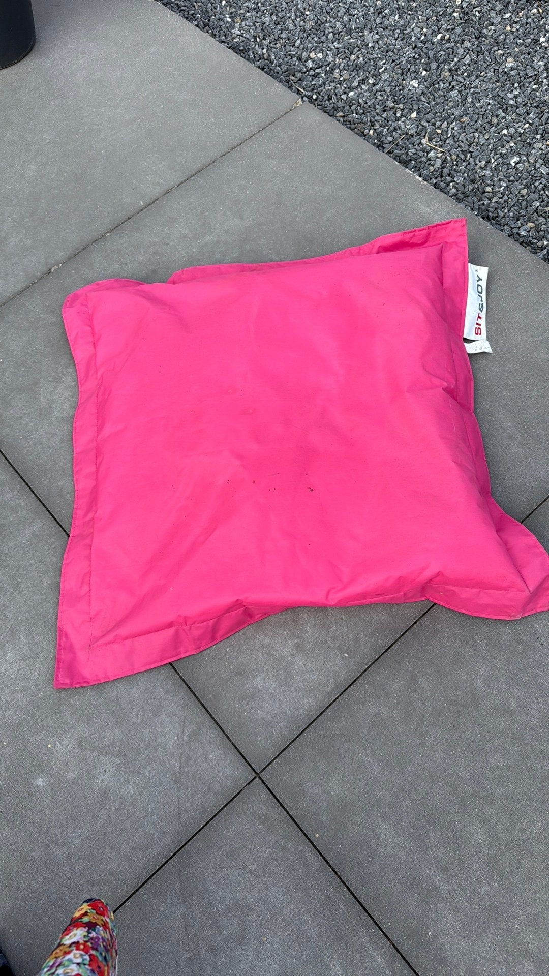 Zitzak, Enlèvement, Utilisé, Pouf