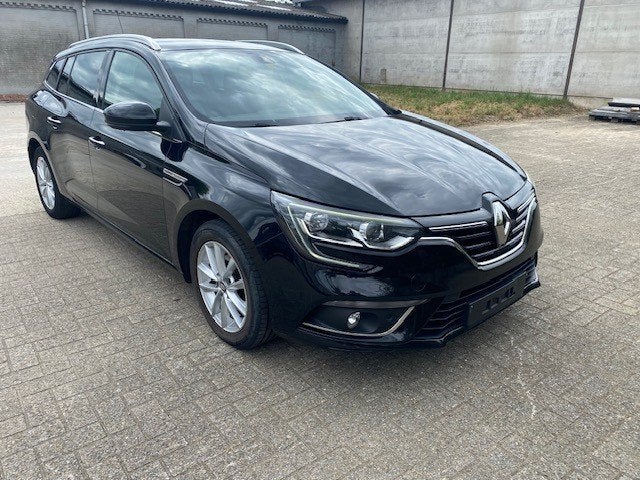 Nette Megane 1.2tce 4-18 210000km 1eig handel of export, Auto's, Renault, Voorwielaandrijving, Dealer onderhouden, Stof, Zwart