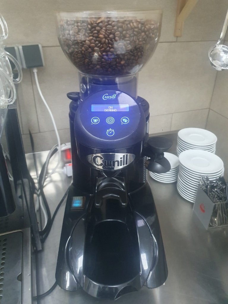 Cunill Tron on-demand koffiemolen 275 W, Ophalen of Verzenden, Gebruikt, Koffie en Espresso
