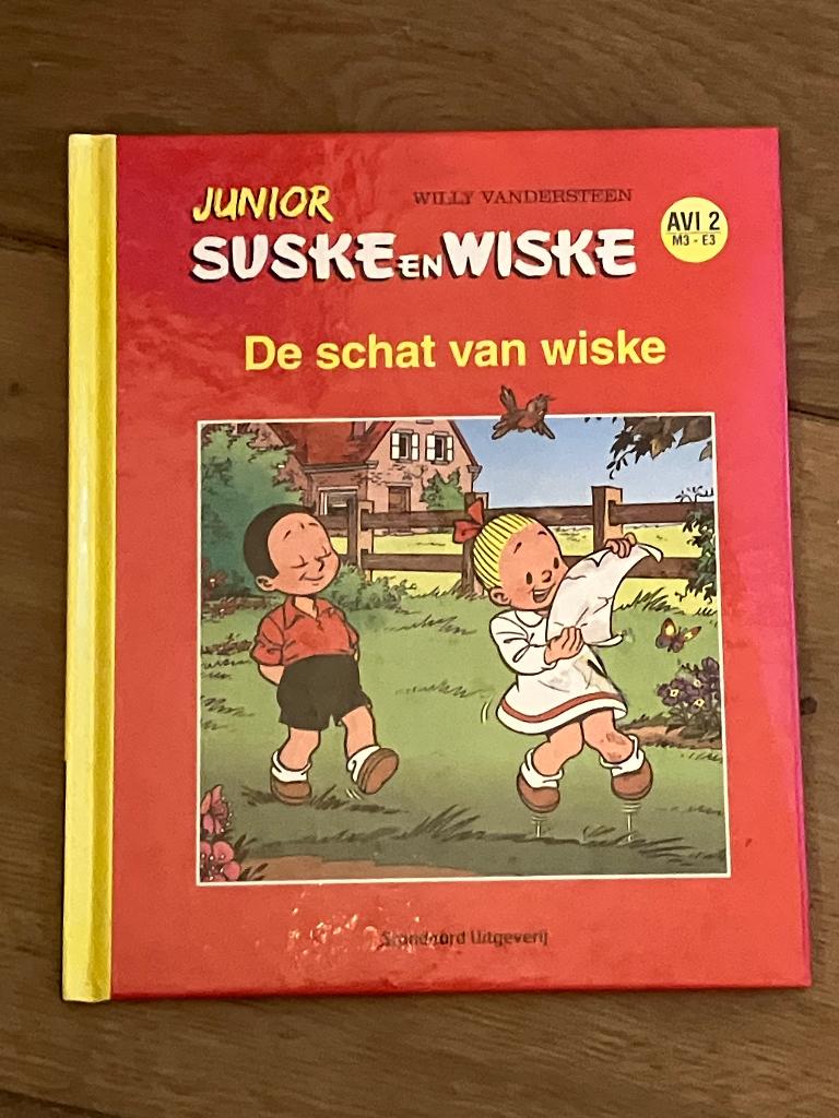 Junior Suske en Wiske - De schat van Wiske - AVI 2, Enlèvement ou Envoi, Comme neuf, Willy Vandersteen, Fiction général