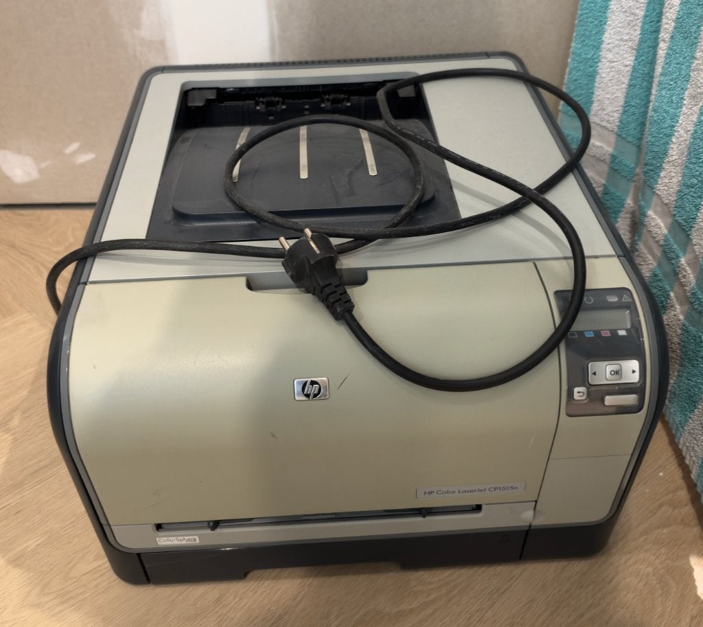HP Color LaserJet CP1515n – Kleurenlaserprinter, Ophalen, Gebruikt, Kleur printen, Printer
