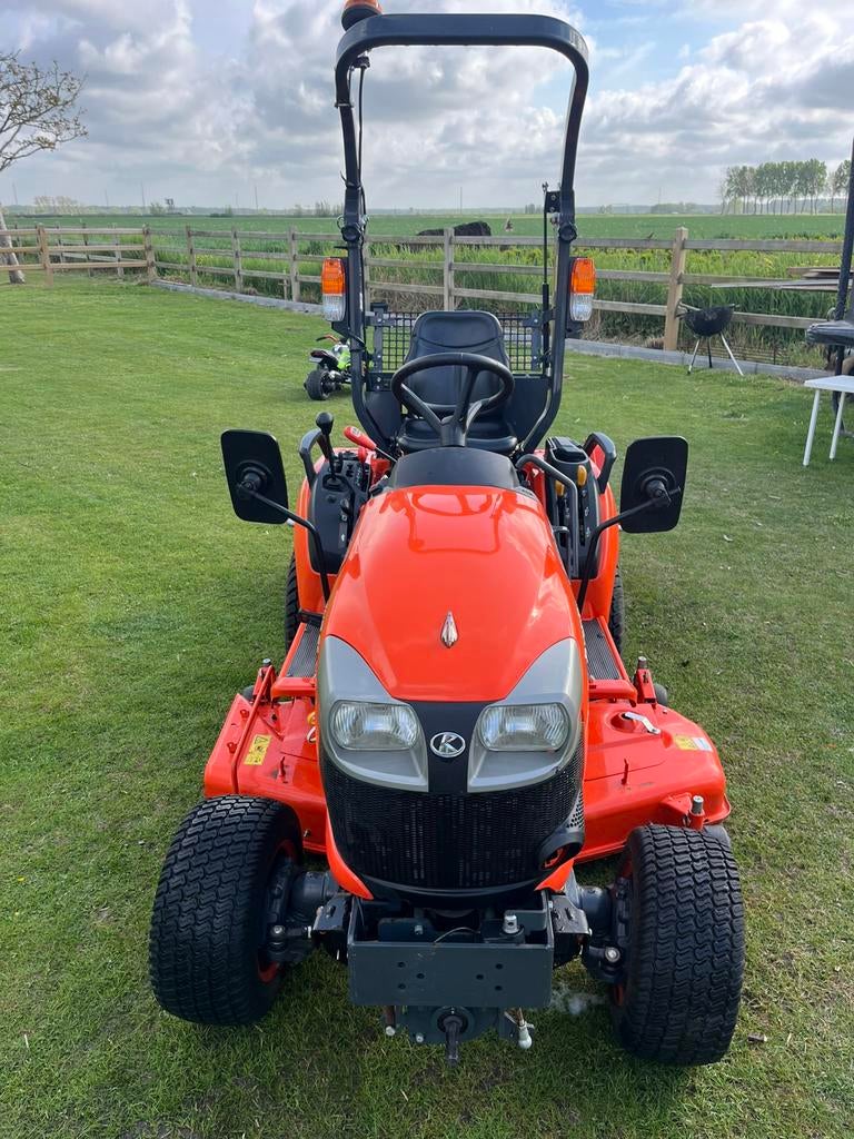 Mini-tracteur Kubota bx 261 diesel 26cv met 168u, Tondeuse rotative, Comme neuf, Kubota, Fonction de mulching