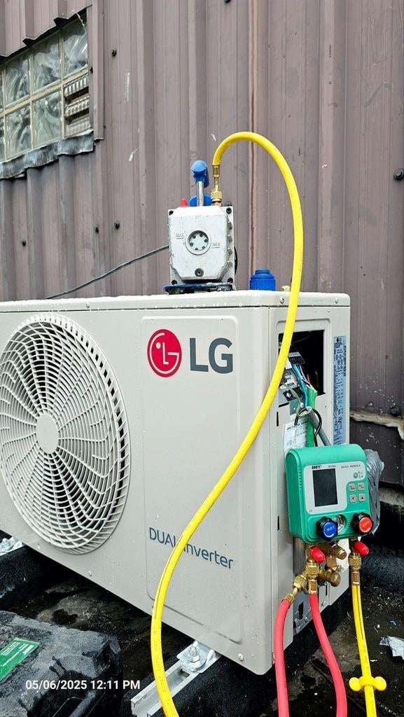 Installation climatisation ventilation pompe chaleur