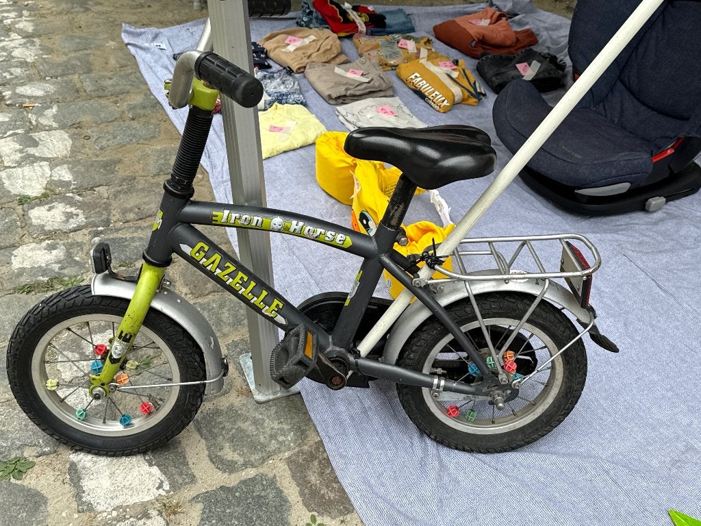 Kinderfiets Gazelle 12,5 inch, Frein à rétropédalage, Enlèvement, Utilisé, Moins de 16 pouces