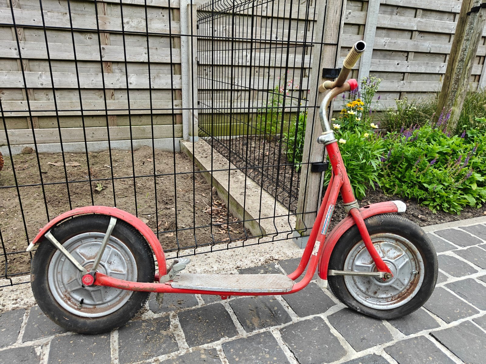 oude trontinette, Fietsen en Brommers, Ophalen
