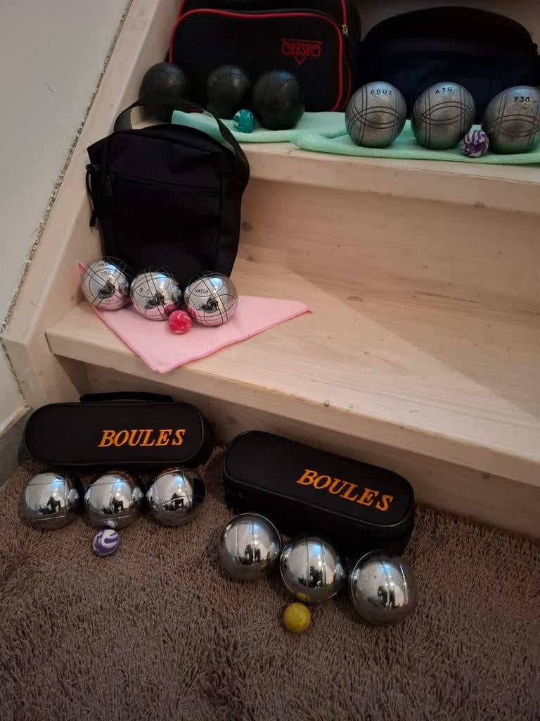 Aanbieding jeu de boule ballen., Sports & Fitness, Bowling, Enlèvement ou Envoi