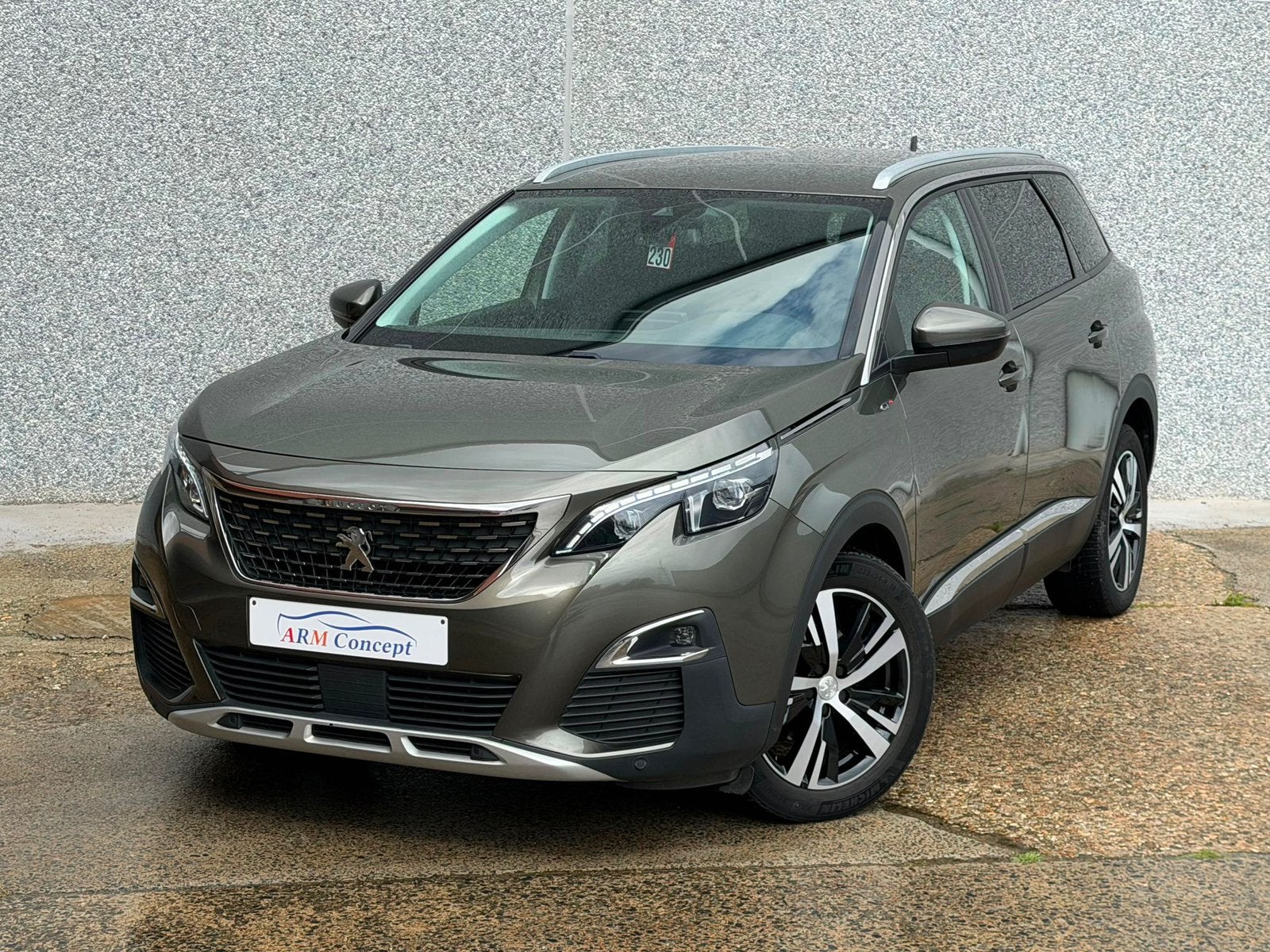 Peugeot 5008 1.6 HDI diesel 7 places 2018 GARANTIE 12 Mois, Achat, Euro 6, Entreprise, Noir