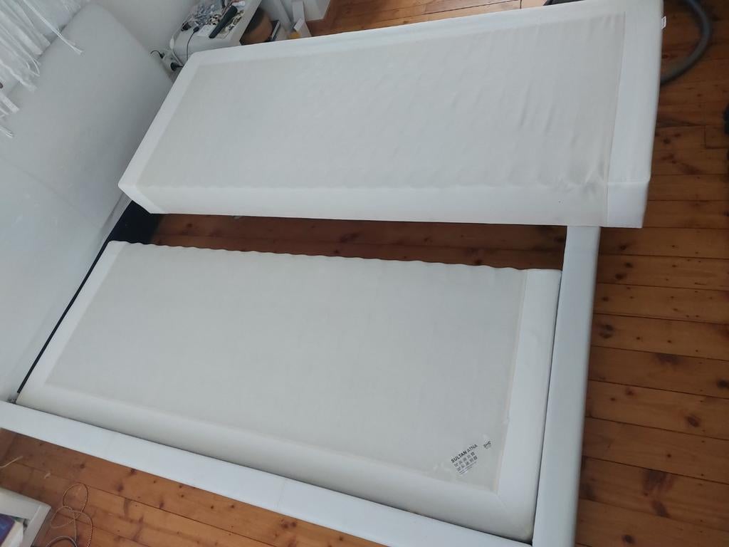 Sultan boxspring 160 cm in 2 delen MOET WEG, Huis en Inrichting, Slaapkamer | Boxsprings, Ophalen