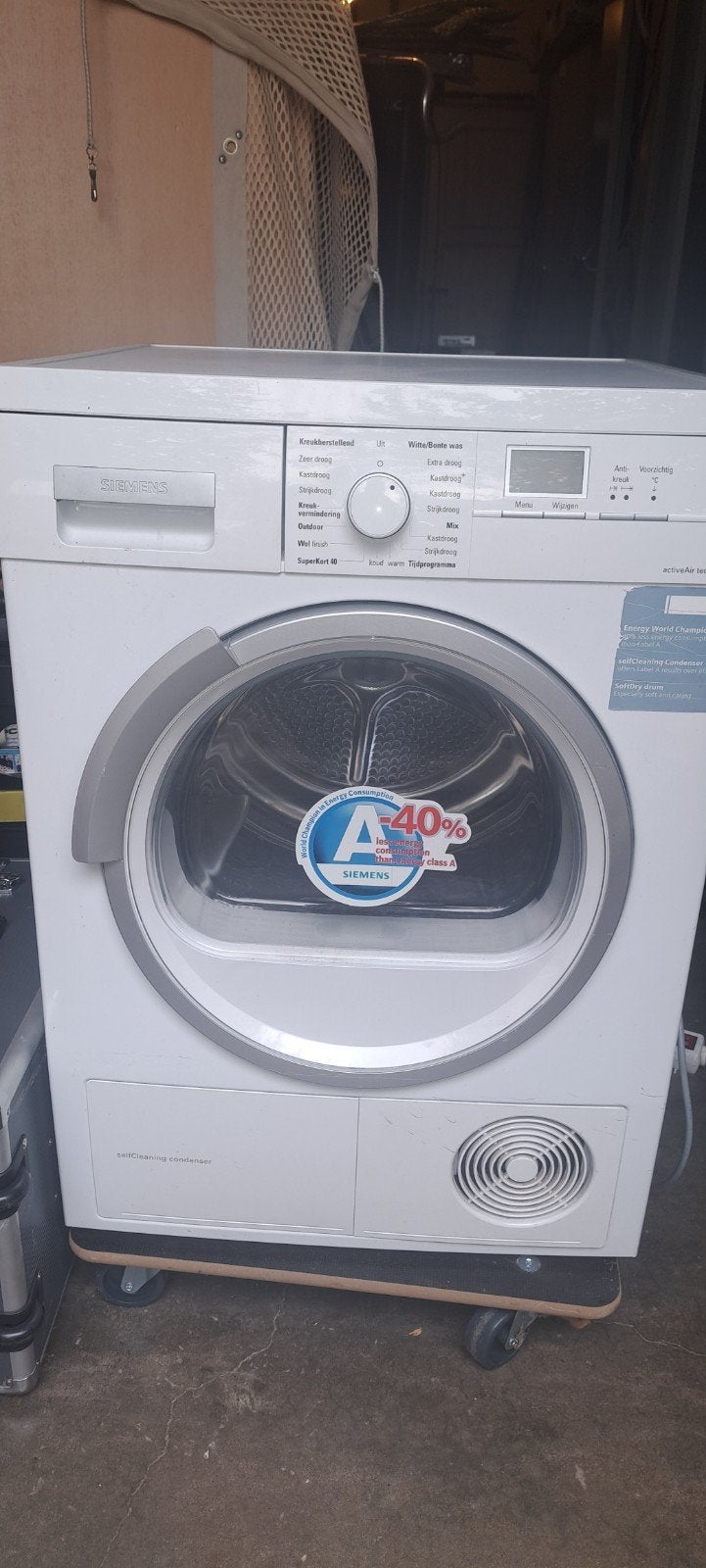 siemens warmtepompdroger type wdt60, Elektronische apparatuur, Ophalen, Refurbished, Voorlader, Condens