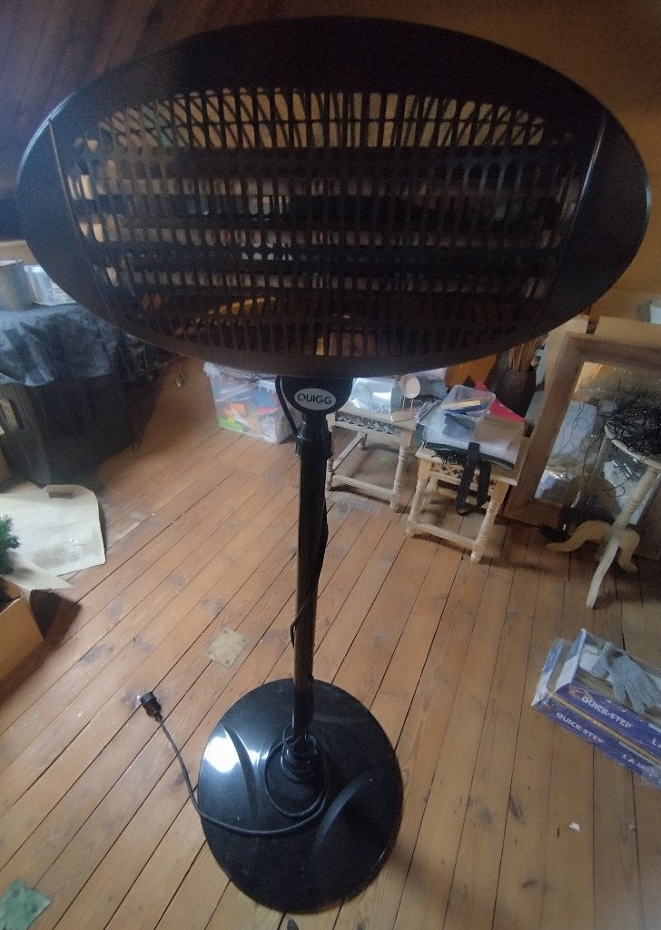 Terrasverwarmer, Vloer, Zo goed als nieuw, Draaibaar, Ophalen