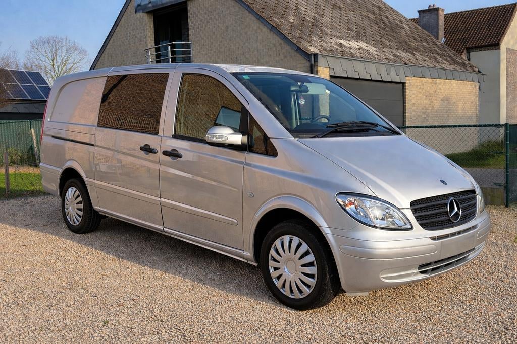 Mercedes vito 115cdi automaat  long 188dkm-2008 gekeurd vvrk, Auto's, Automaat, 4 deurs, 110 kW, Bedrijf