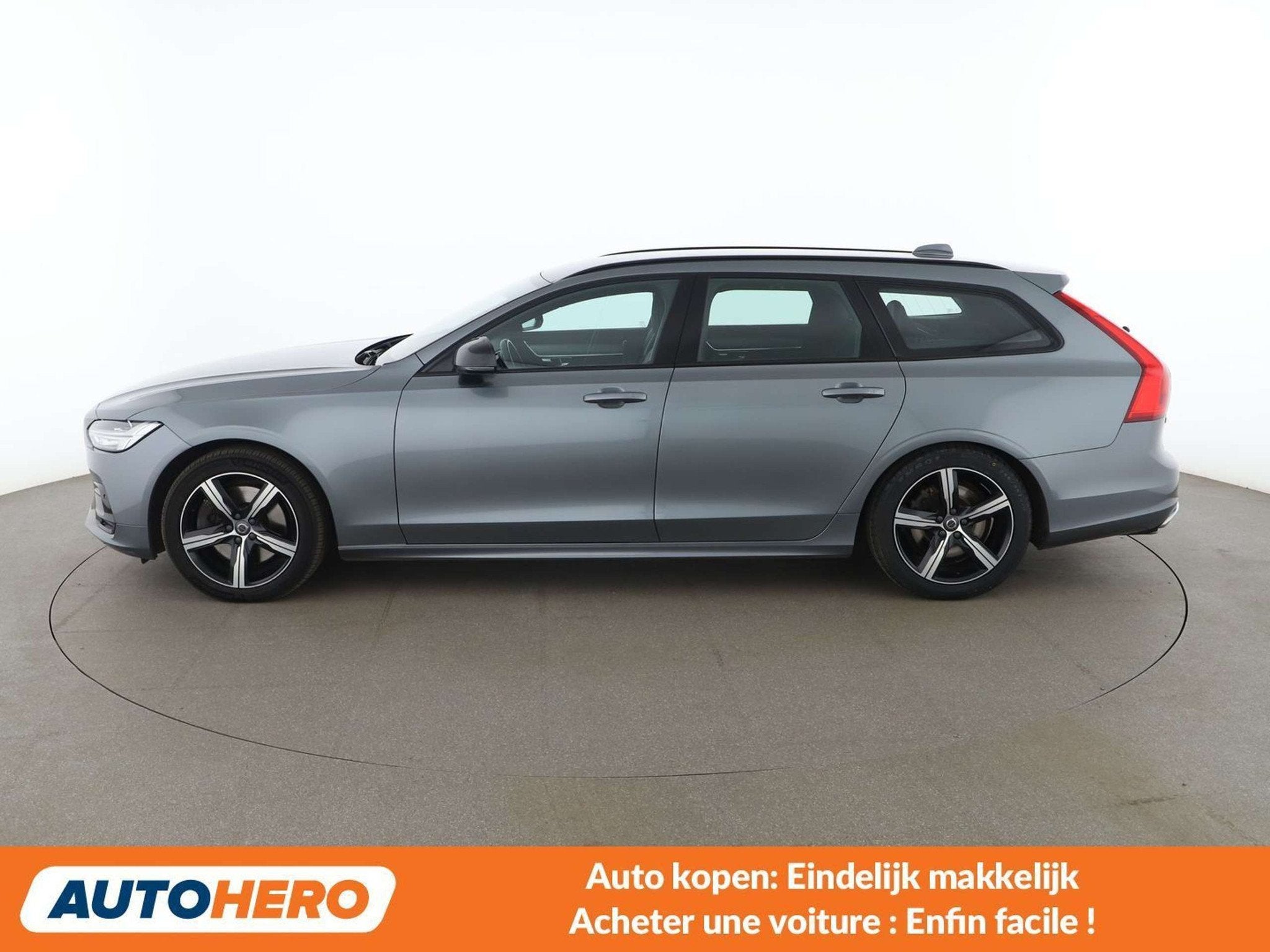 Volvo V90 2.0 T5 R-Design (année de construction 2019), 250 ch, Argent ou Gris, Achat, V90