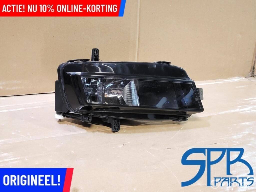 VW GOLF 7 VII MISTLAMP RECHTSVOOR ORIGINEEL MIST LAMP LICHT, Gebruikt, VOLKSWAGEN, Volkswagen, Ophalen of Verzenden