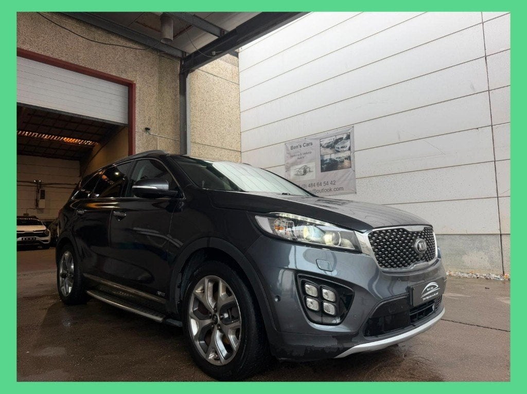 Kia Sorento 2.2 CRDI AWD automatique 7 places, Autos, Cuir, Argent ou Gris, Achat, 174 g/km