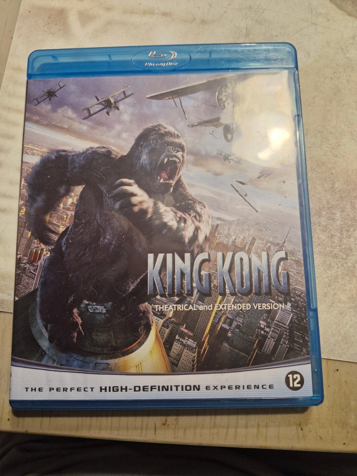 Blu Ray King Kong Engels+FR, Ophalen of Verzenden, Zo goed als nieuw, Engels, Engels