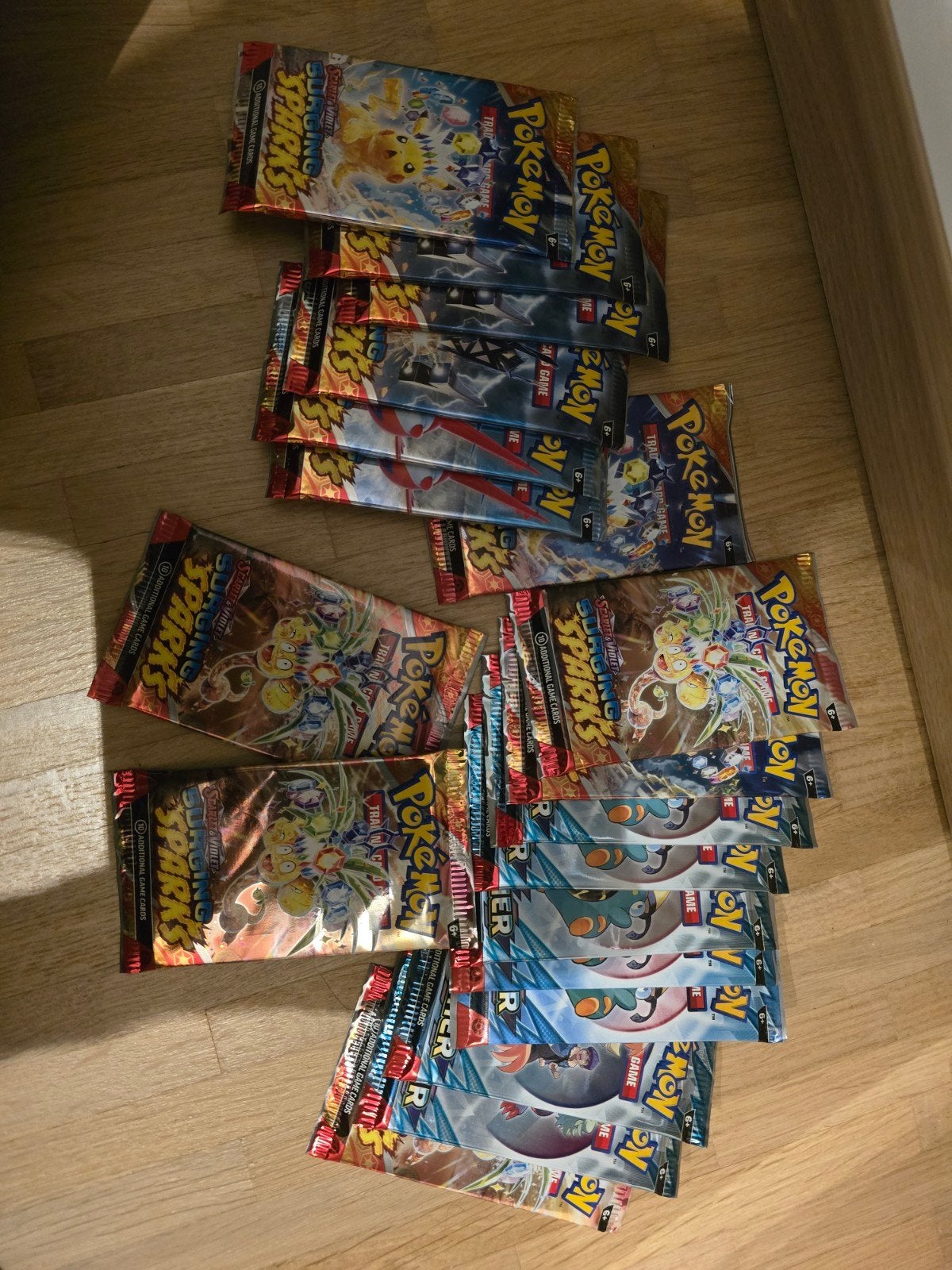 Pokémon booster packs, Ophalen, Booster