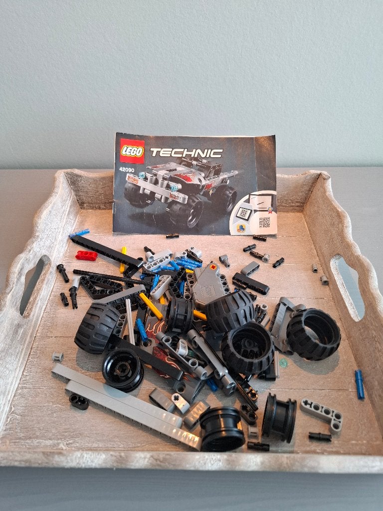 LEGO Technic 42090 – Vluchtwagen (Getaway Truck), Inclusief instructies, Gebruikt, Lego, Ophalen of Verzenden