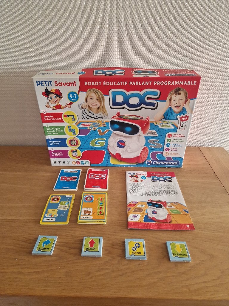 Jeu " Doc - Petit savant " - Clementino - 4 à 7 ans, Enlèvement ou Envoi, Utilisé, Électronique, Sonore