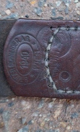 Duitse Luftwaffe Alu-gesp, Ophalen