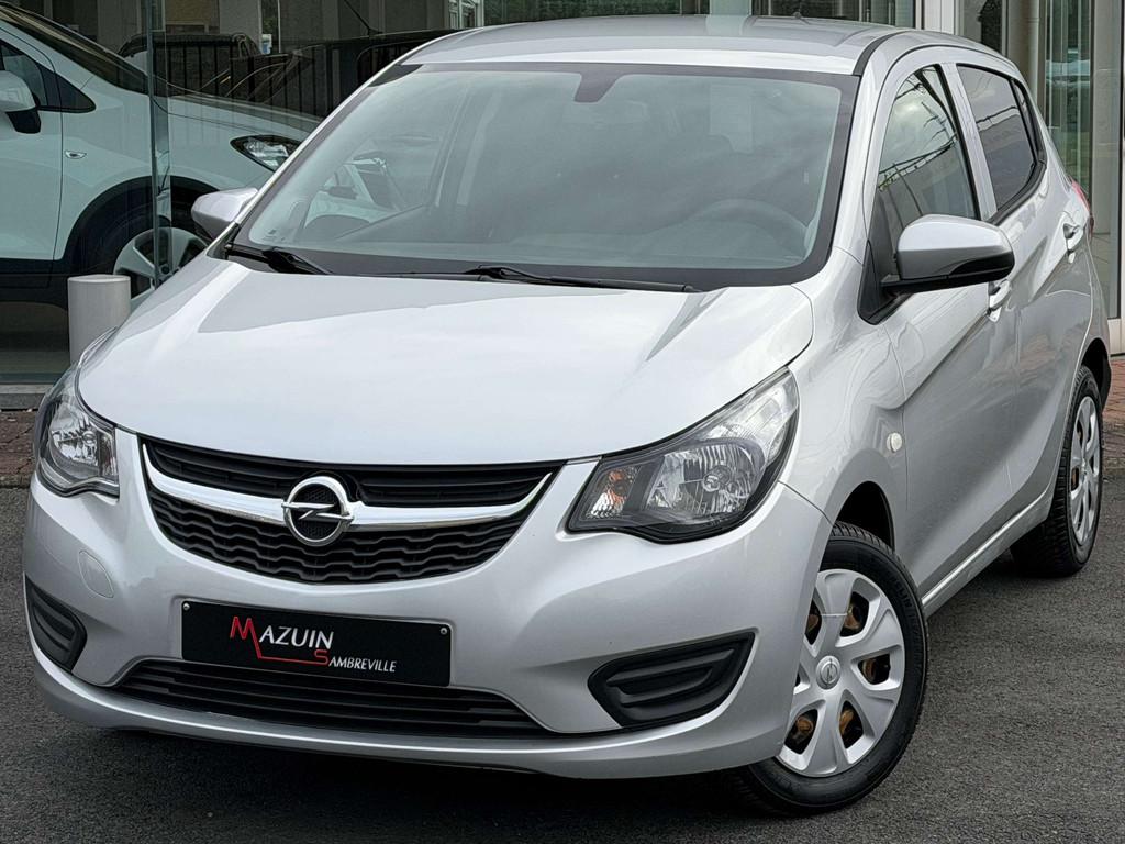 Opel KARL 1.0i * 75 Cv * Clim * CarPlay * Caméra * Garantie, Autos, Argent ou Gris, Achat, Euro 6, Entreprise