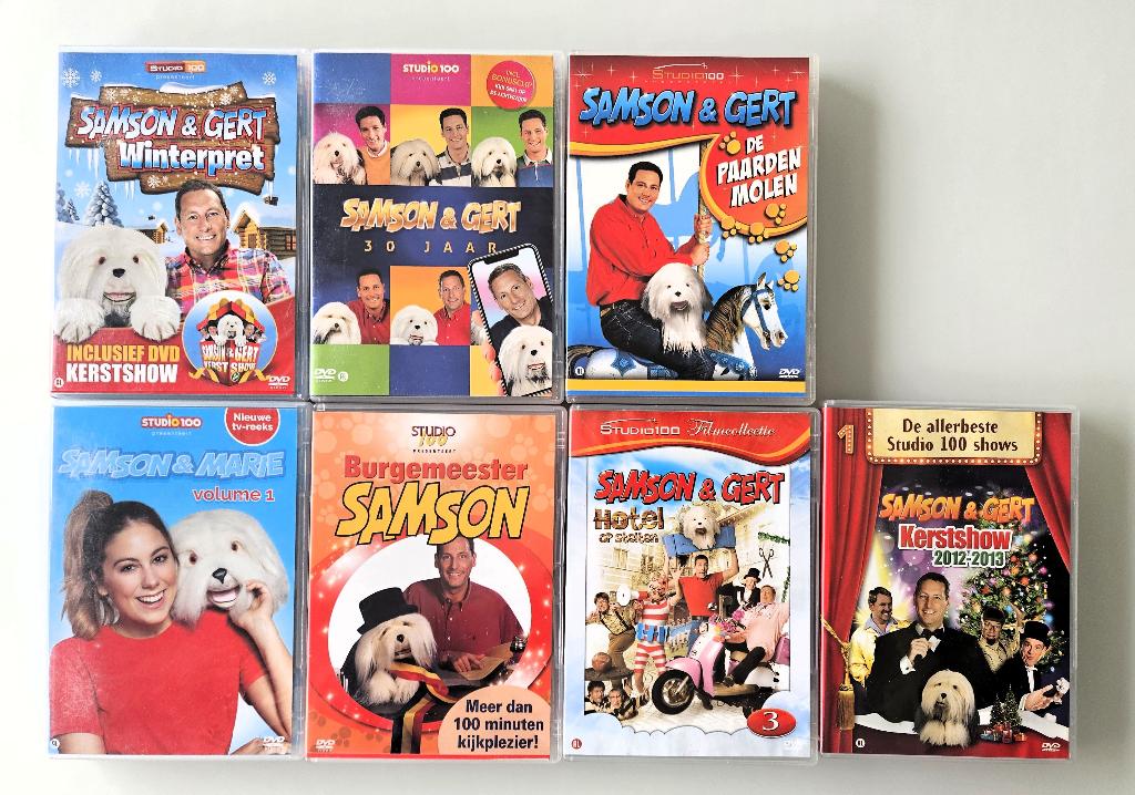 DVD 's Studio 100:Big & Betsy , Samson /Gert , Ghost Rockers, Cd's en Dvd's, Ophalen of Verzenden