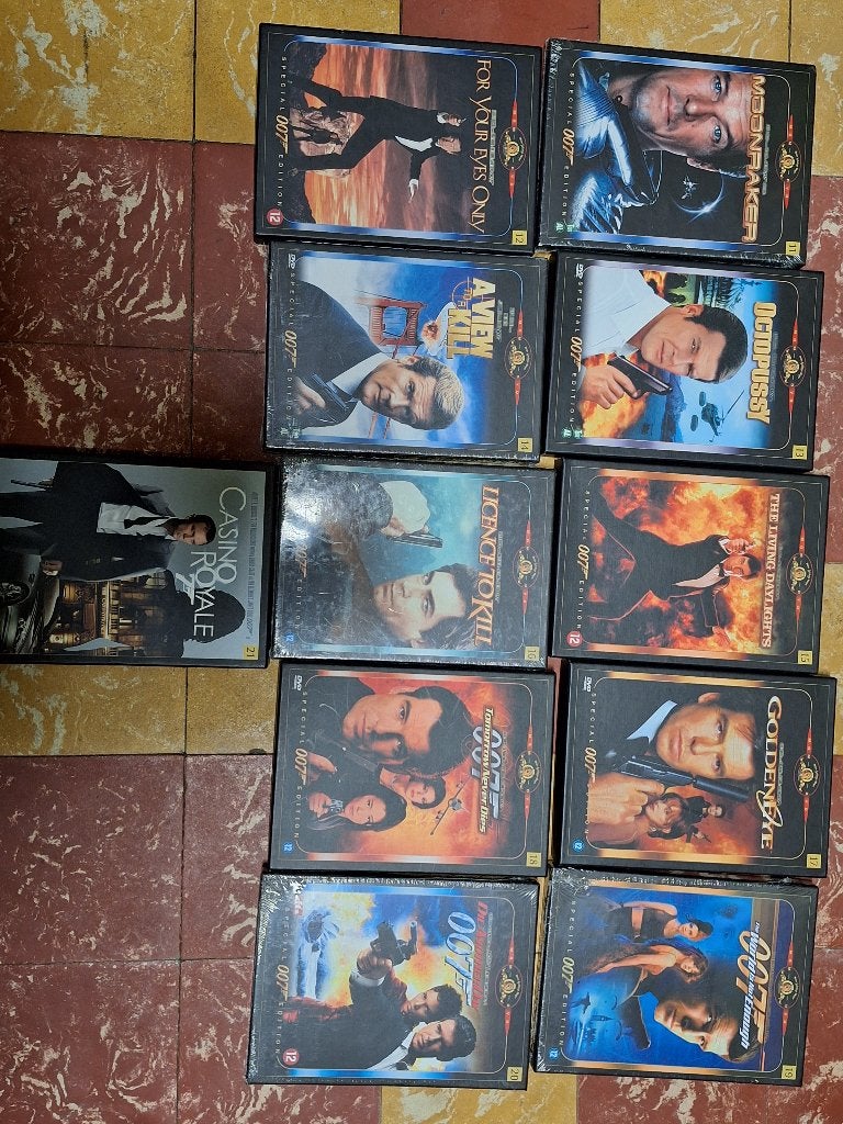 Special collection 007 dvd, Cd's en Dvd's, Ophalen, Engels, Nederlands, Inclusief boekje