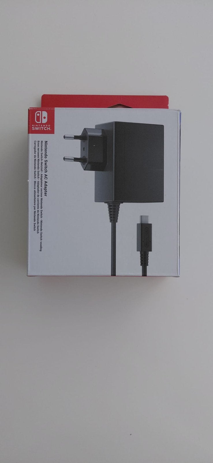 Officiële Nintendo Switch USB-C-oplader met doosjes, Games en Spelcomputers, Ophalen of Verzenden, Zo goed als nieuw, Switch