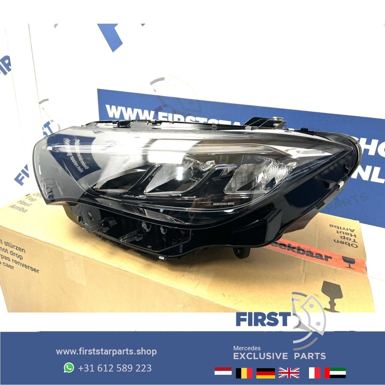 A2959060700 MERCEDES EQE W295 X294 LED KOPLAMP LINKS HIGH PE, Auto-onderdelen, Gebruikt, -, Ophalen of Verzenden, -