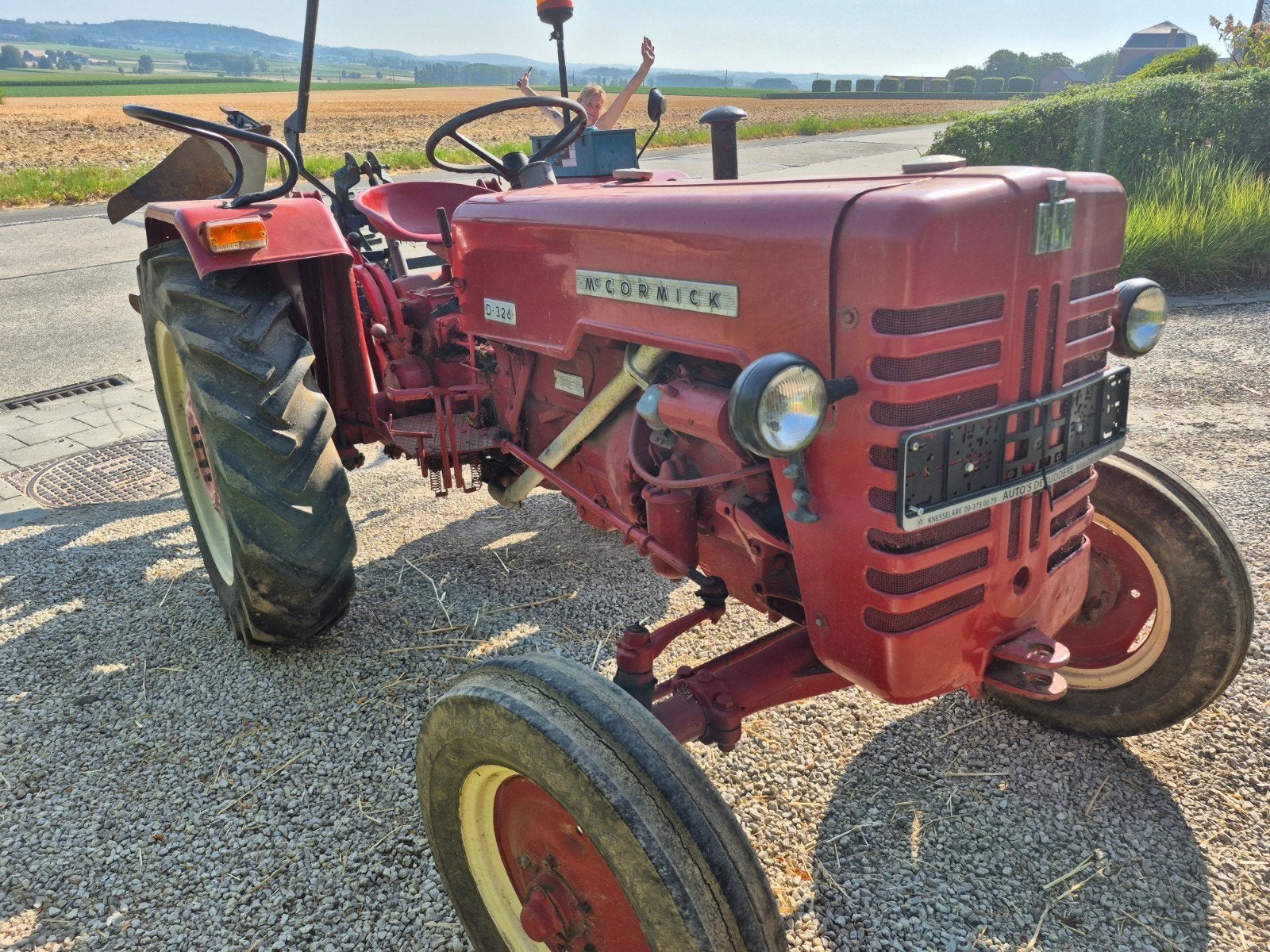 Mc Cormick international 324, Enlèvement
