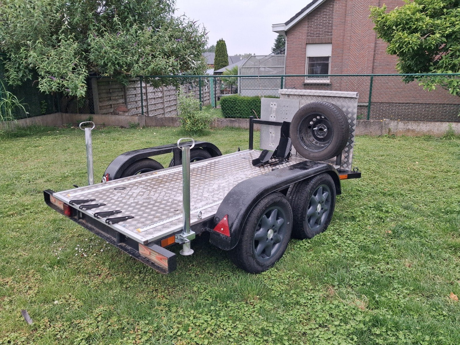 Remorque pour moto, Enlèvement