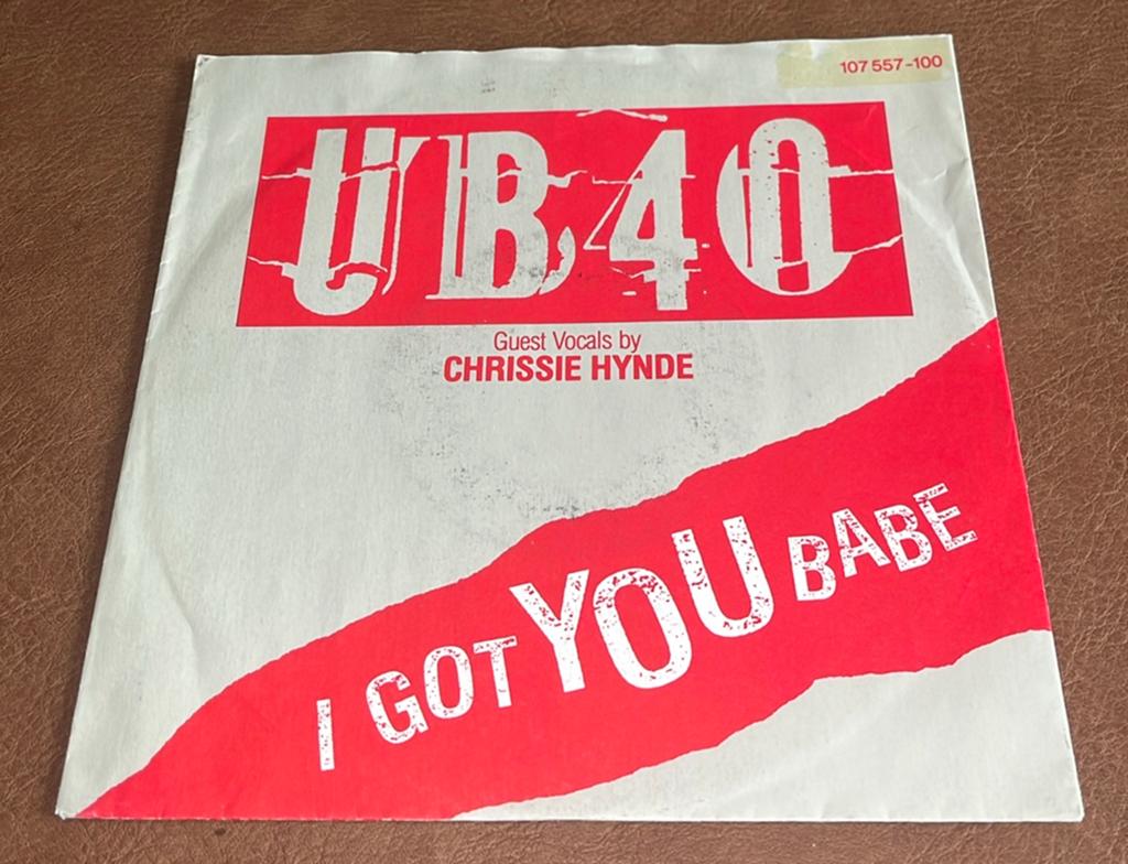 UB40 ft. Chrissie Hynde ‎– I Got You Babe - 7” vinyl single, Ophalen of Verzenden, Gebruikt, Single