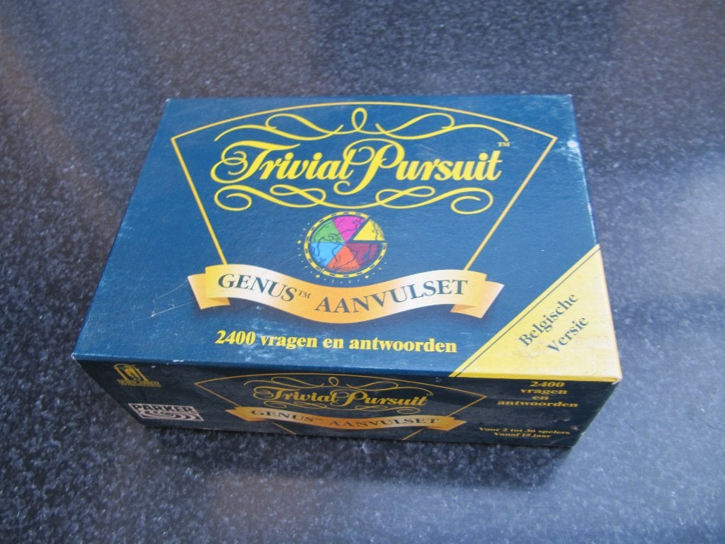 trivial pursuit aanvulbox 'genus' extra kaartjes Parker spel, Hobby en Vrije tijd, Vijf spelers of meer, Ophalen of Verzenden
