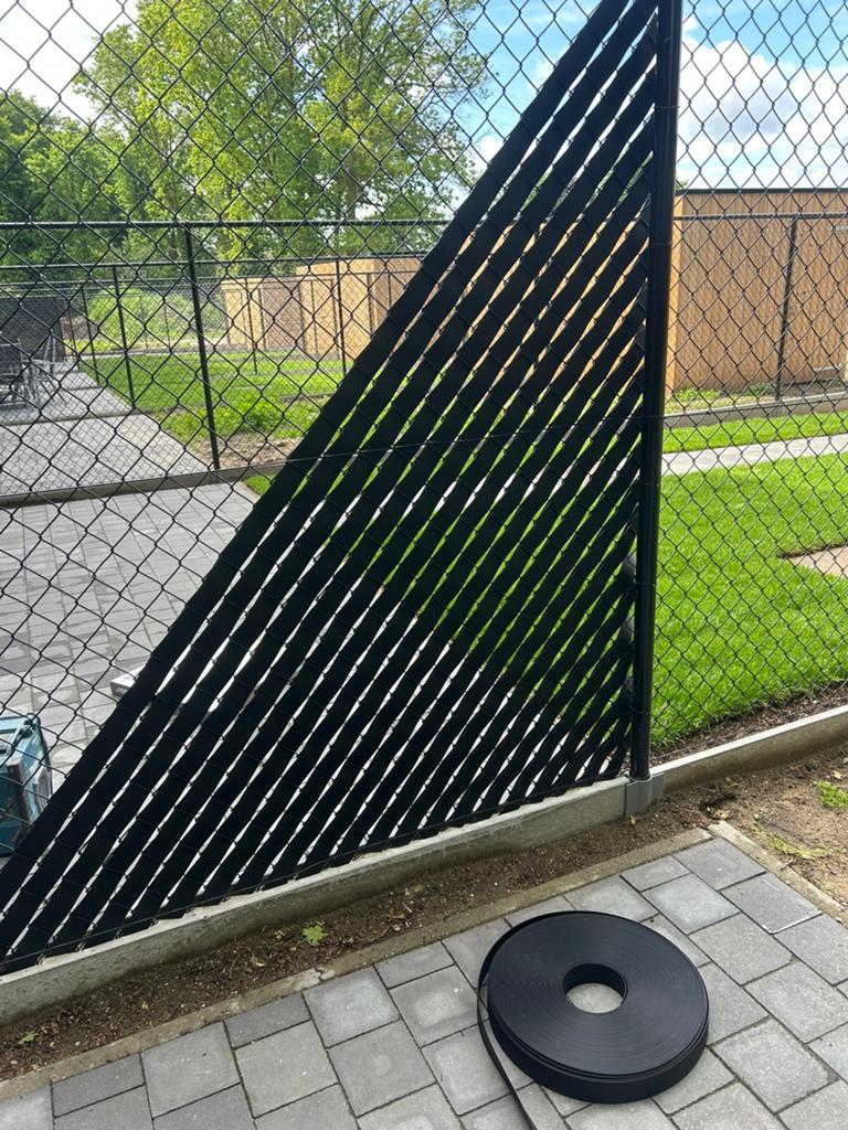 Plaatsen van grasmatten, Ophalen