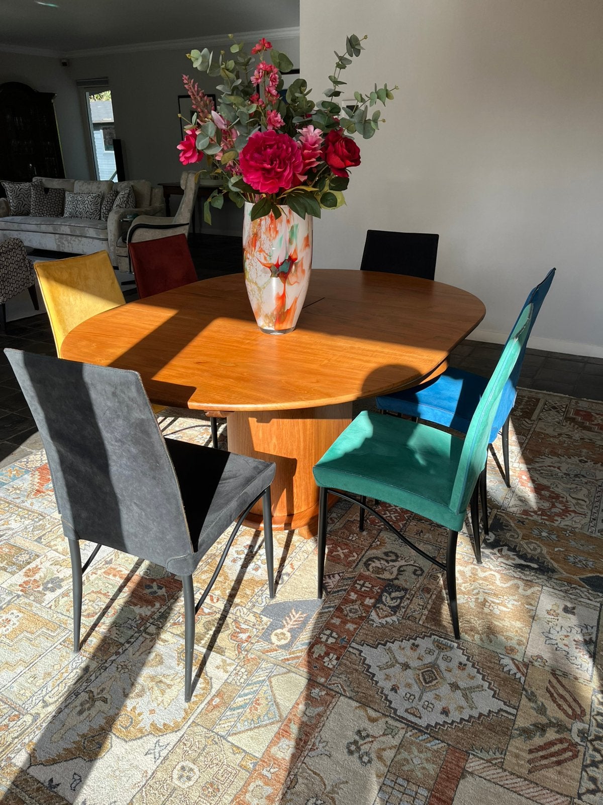 6 italiaaanse design stoelen merk Faassem, Huis en Inrichting, Ophalen, Overige materialen, Gebruikt, Overige kleuren