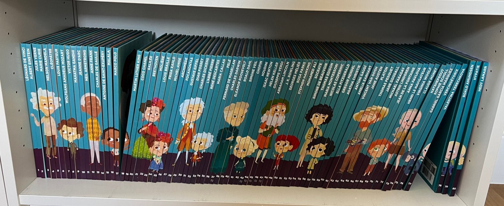 Collection de 80 livres - «Mes petits héros», Ophalen, Nieuw