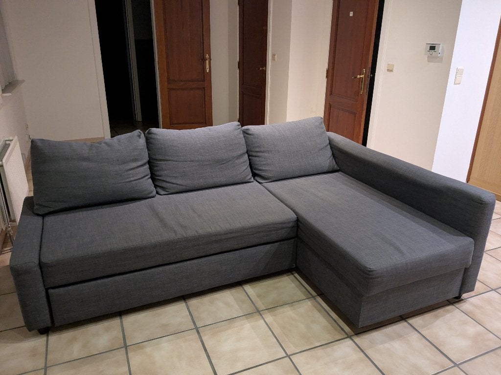 Zetelbed, Ophalen, Kunststof, Gebruikt, Hoekbank